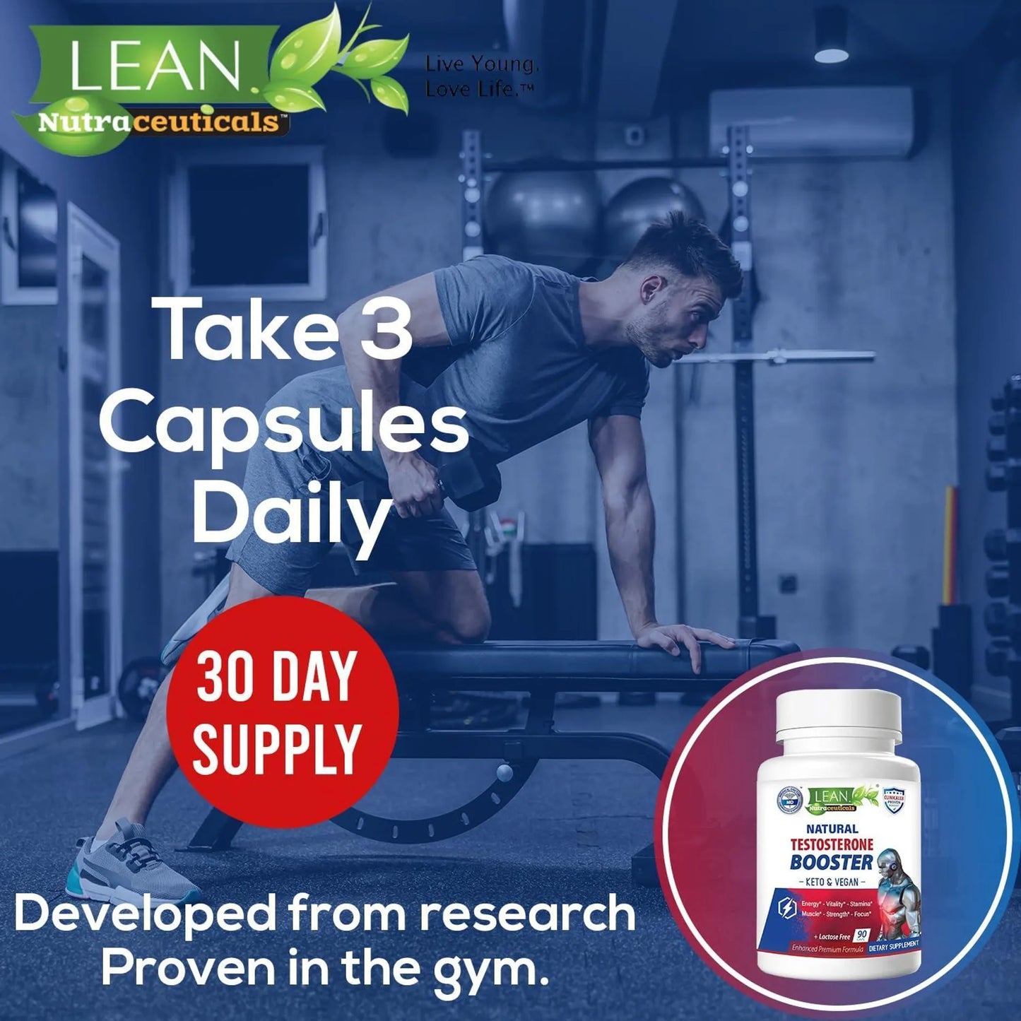 Testosterone Booster for Men Keto Vegan