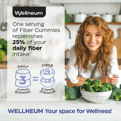 High Prebiotic Fiber Gummies for Women and Men