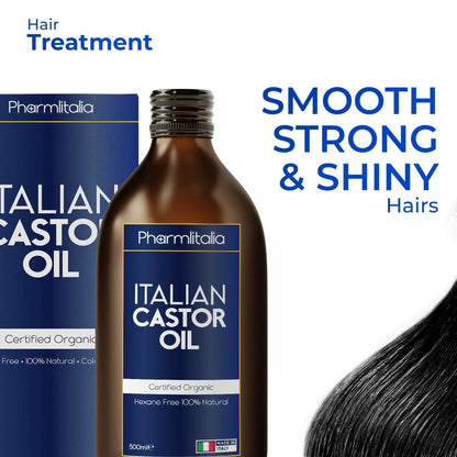 Cold Pressed Organic Castor Oil