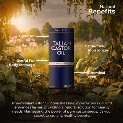 Cold Pressed Organic Castor Oil