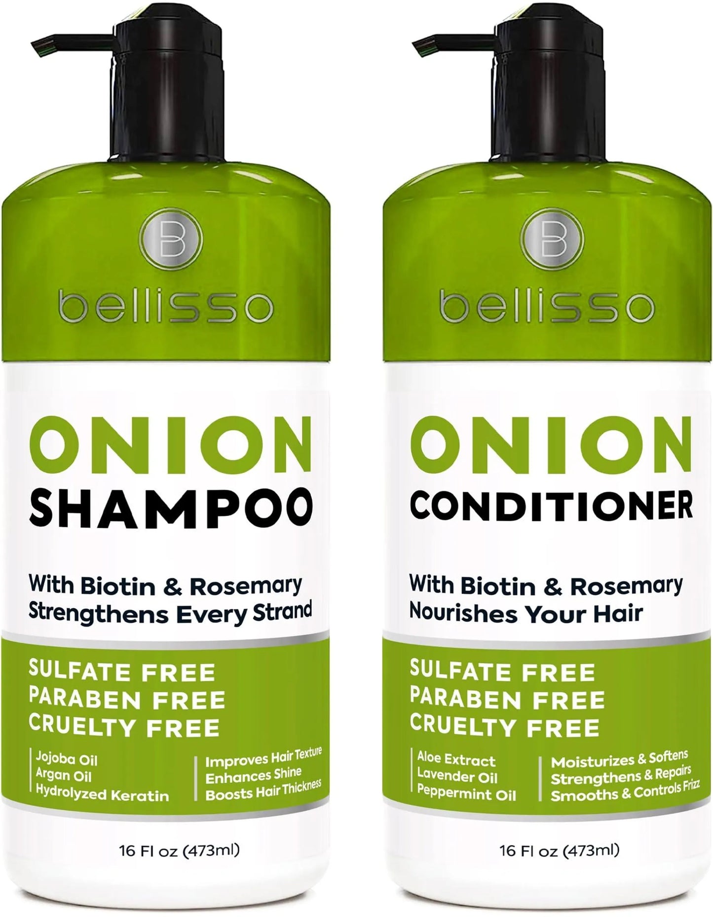 Onion Shampoo and Conditioner Set