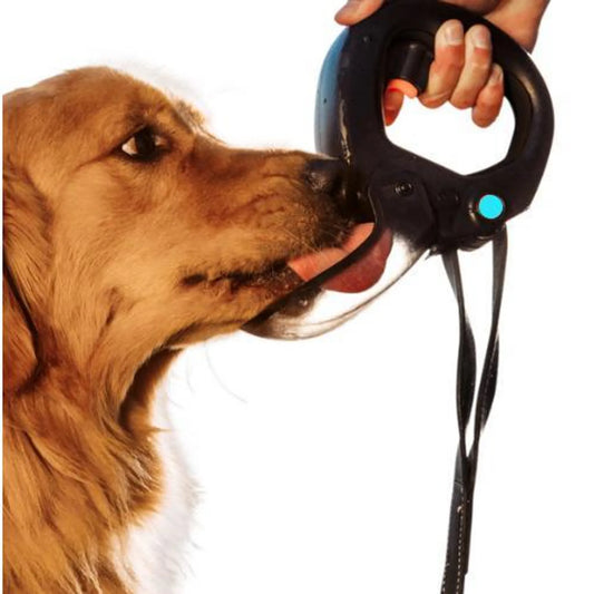 Dog Water Bottle with Flip Open Cup