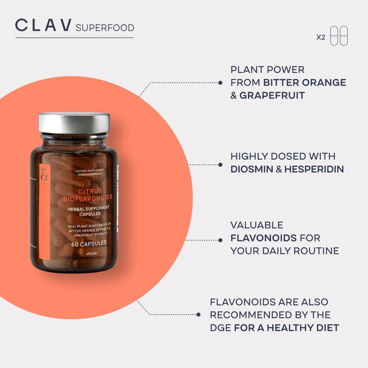 Citrus Bioflavonoids Vegan Flavonoids Supplements