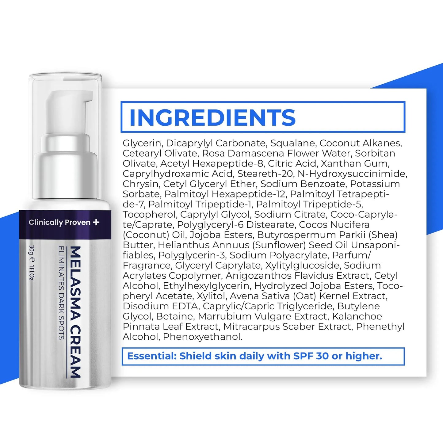 Dark Spot Remover for Face & Body Melasma Cream