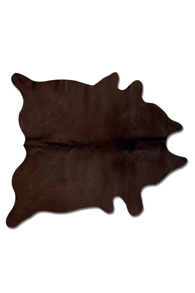 6' X 7' Tan And White Cowhide Cowhide Print Area Rug