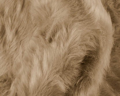 2' X 3' Tan Shag Area Rug