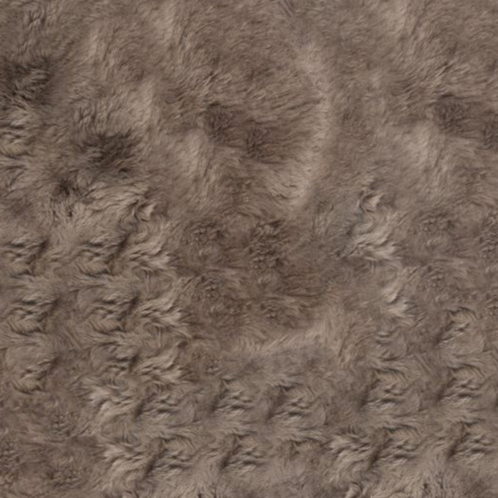 5' X 7' Brown And Black Cowhide Area Rug