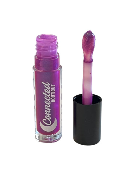 Stargazer - Purple/Pink shift Lip Gloss with Caramel Scent