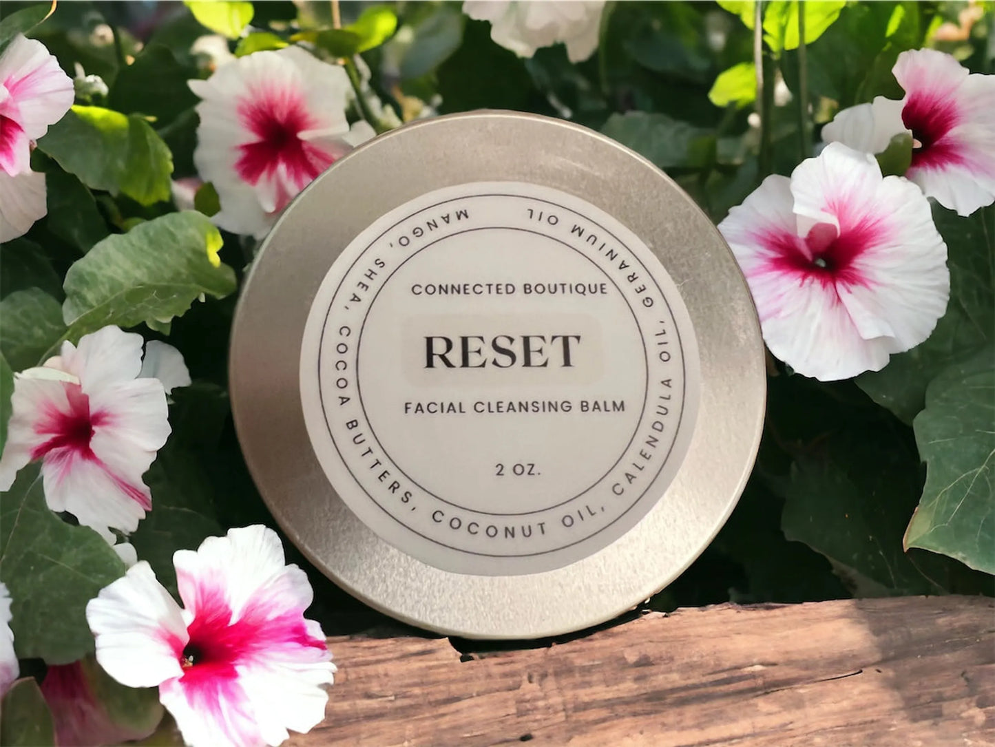 Reset Hibiscus  Anti Aging Facial Cleansing Balm with Niacinimide