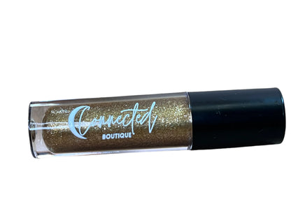 Honey - Golden Brown Lip Gloss or Lip Oil with Caramel scent