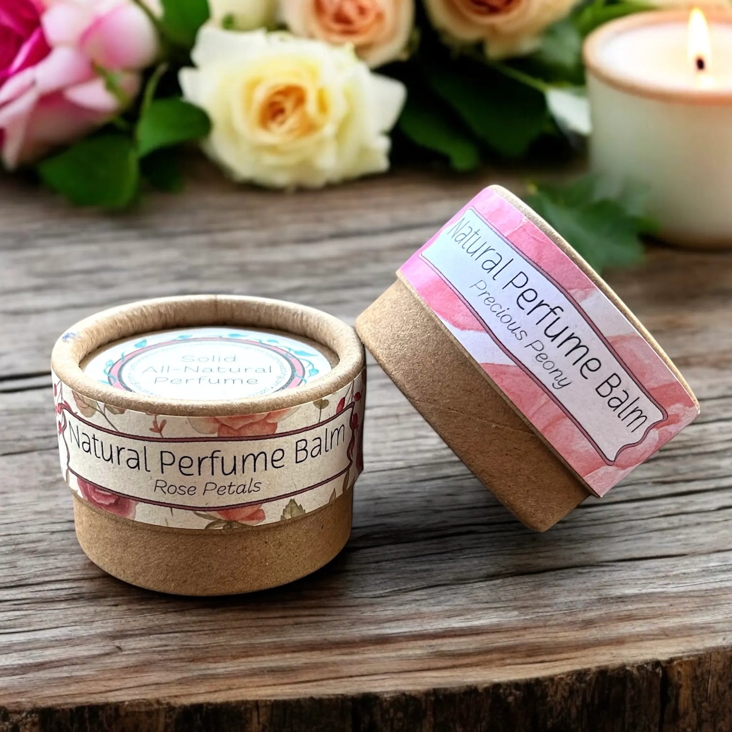 All-Natural Perfume Balms