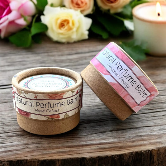 All-Natural Perfume Balms