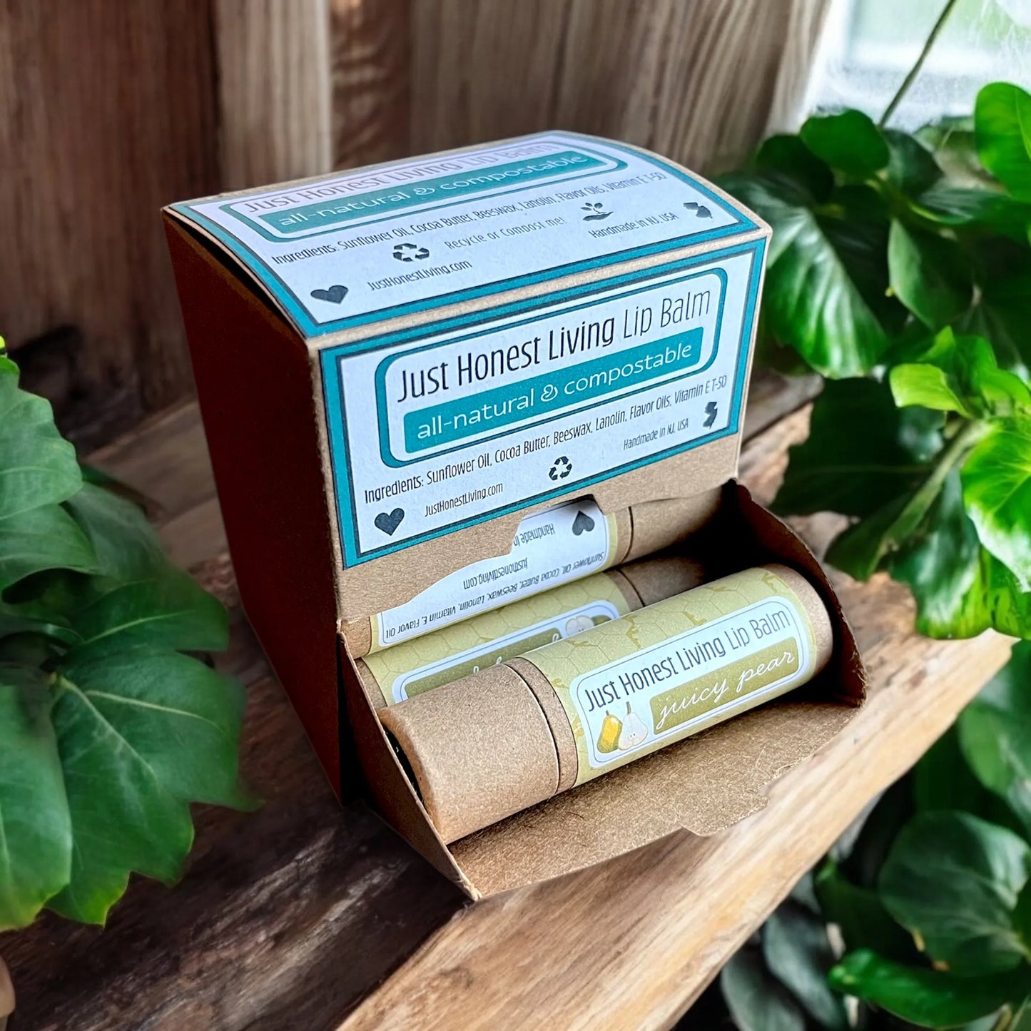 Compostable Lip Balms