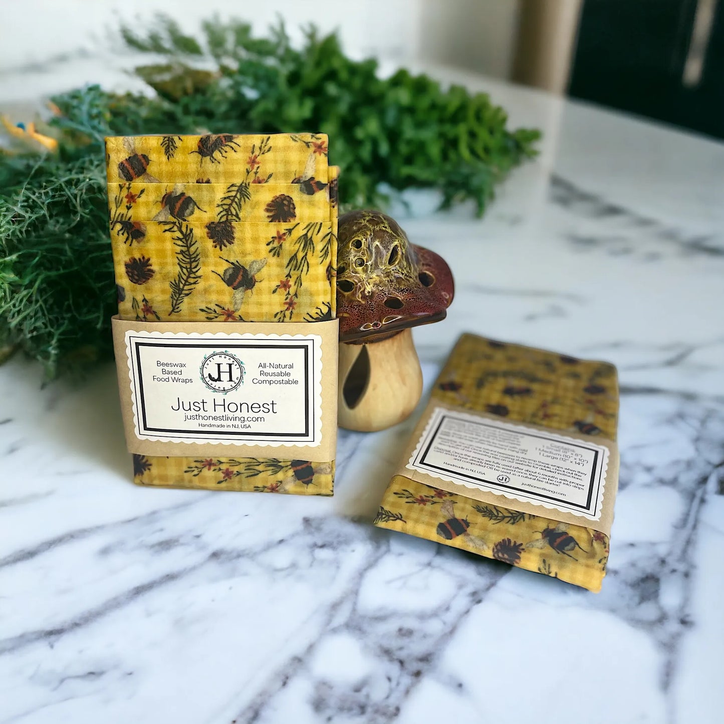 Handmade Beeswax Food Wraps