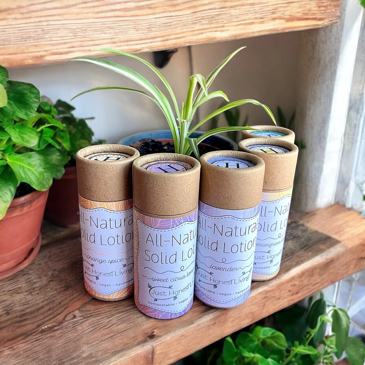 Plastic-Free Vegan Lotions