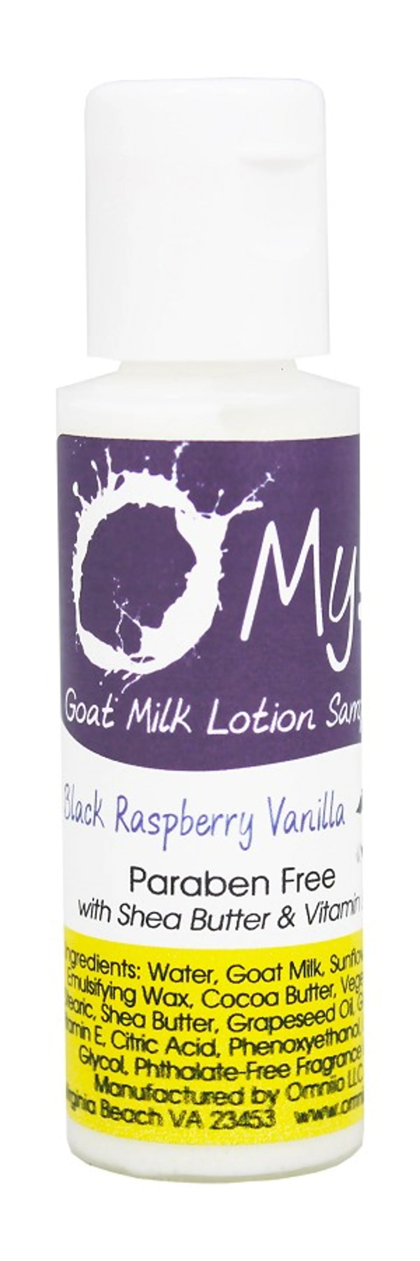 O My! Goat Milk Lotion - Made with Farm-Fresh Goat Milk - Free of Parabens & More - Shea Butter and Vitamin E - Leaping Bunny Certified - Handcrafted in USA