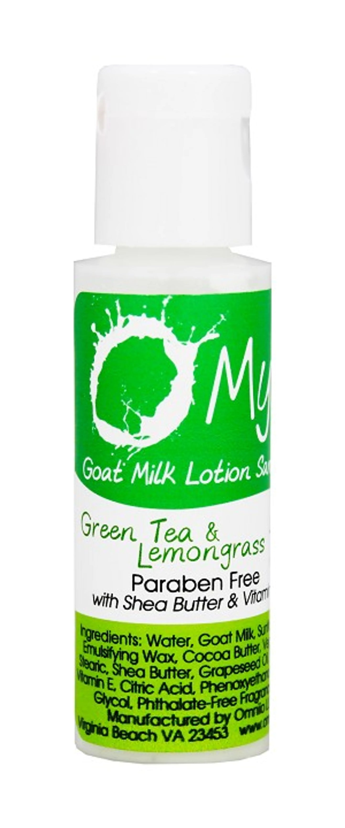 O My! Goat Milk Lotion - Made with Farm-Fresh Goat Milk - Free of Parabens & More - Shea Butter and Vitamin E - Leaping Bunny Certified - Handcrafted in USA