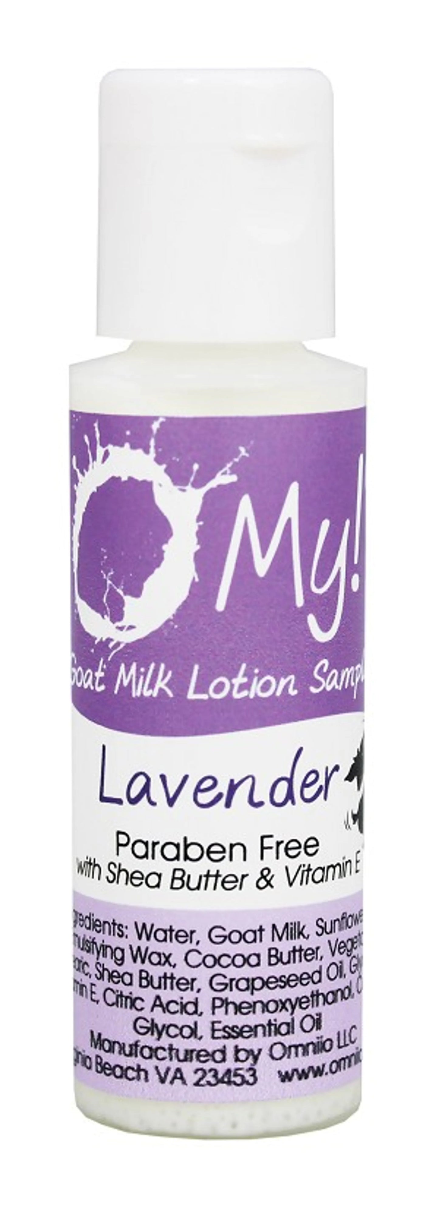 O My! Goat Milk Lotion - Made with Farm-Fresh Goat Milk - Free of Parabens & More - Shea Butter and Vitamin E - Leaping Bunny Certified - Handcrafted in USA