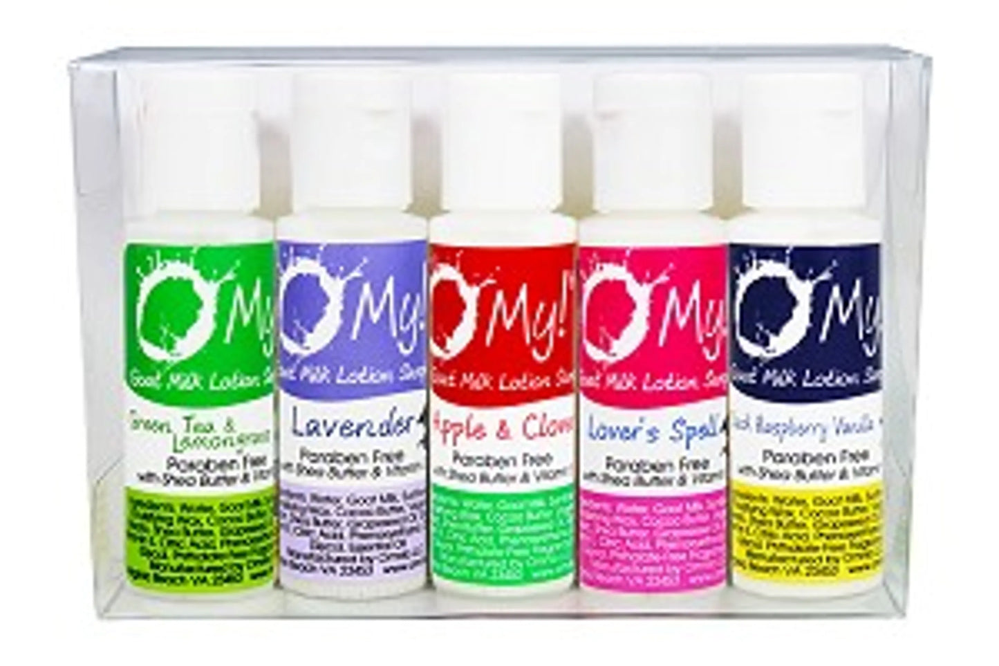 O My! Goat Milk Lotion - Made with Farm-Fresh Goat Milk - Free of Parabens & More - Shea Butter and Vitamin E - Leaping Bunny Certified - Handcrafted in USA