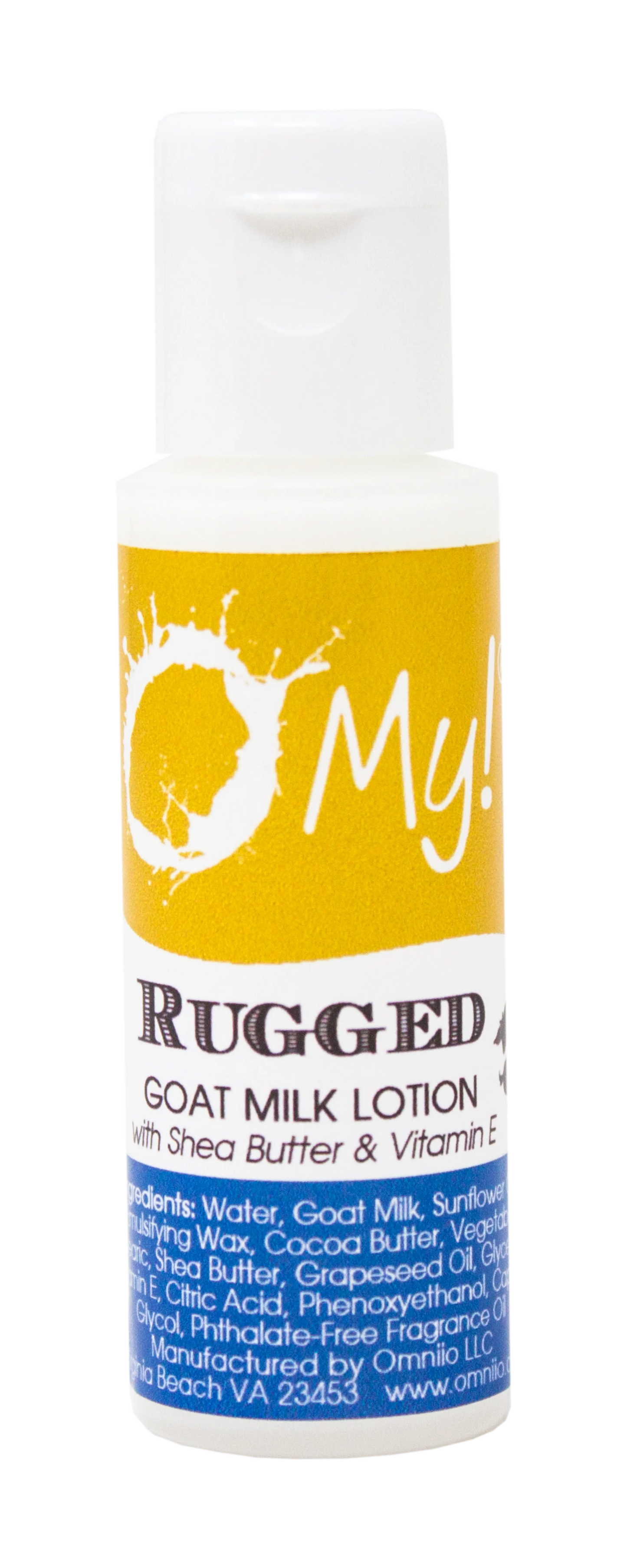 O My! Goat Milk Lotion - Made with Farm-Fresh Goat Milk - Free of Parabens & More - Shea Butter and Vitamin E - Leaping Bunny Certified - Handcrafted in USA