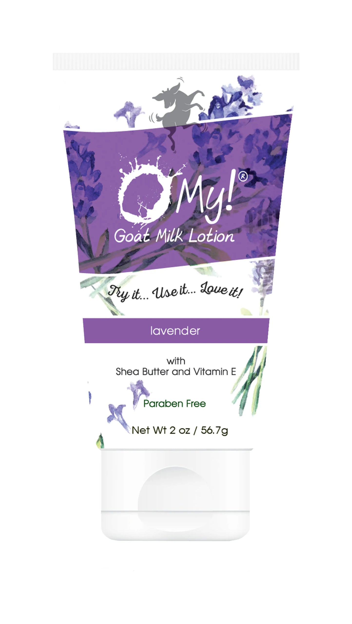 O My! Goat Milk Lotion - Made with Farm-Fresh Goat Milk - Free of Parabens & More - Shea Butter and Vitamin E - Leaping Bunny Certified - Handcrafted in USA