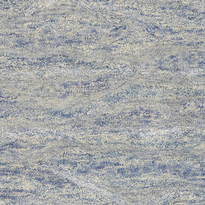 9' X 12' Blue And Beige Wool Abstract Hand Tufted Area Rug