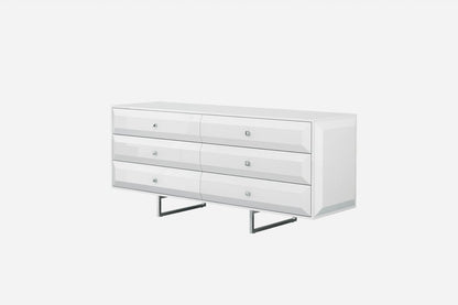 72 X 21 X 31 White Double Dresser Extension
