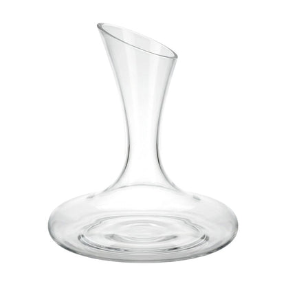 Clear Crystal Glass Convex Curve Shape Stemless Carafe