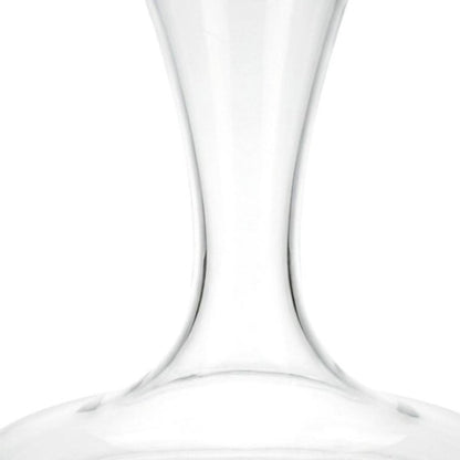 Clear Crystal Glass Convex Curve Shape Stemless Carafe