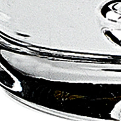 Set of Four Clear Mouth Blown Crystal Highball Glasses