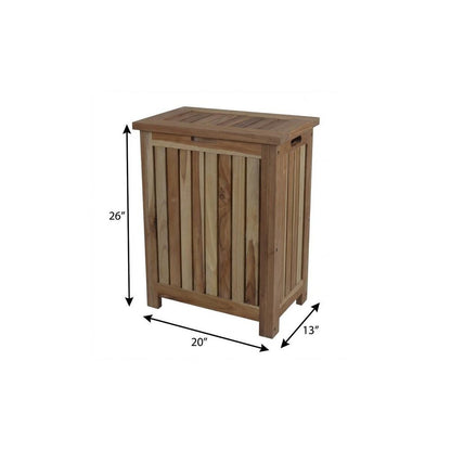 20" Natural Solid Wood Dresser