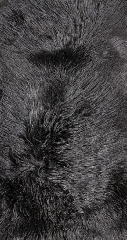 2' X 3' Black Shag Area Rug