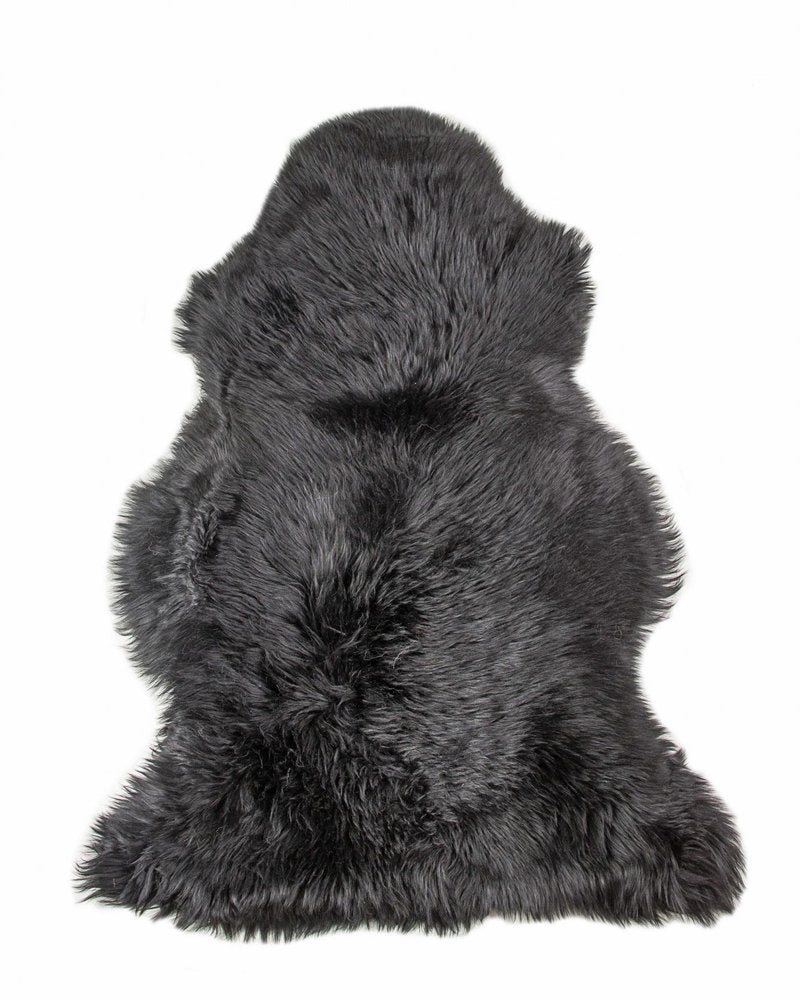 2' X 3' Black Shag Area Rug