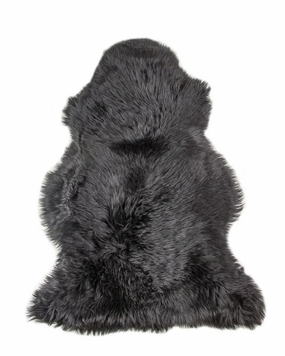 2' X 3' Black Shag Area Rug