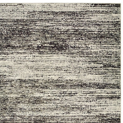 10' X 14' Ash And Slate Abstract Area Rug