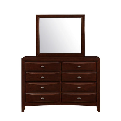New Merlot Chest With 5 Chambared Drawer