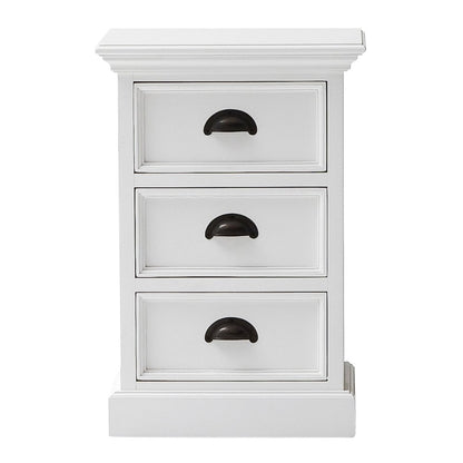 24" Solid Wood and Wood Nightstand