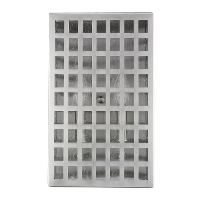 White And Clear Two Light Seeded Dimmable Outdoor Hanging Lights With Nickel Shades