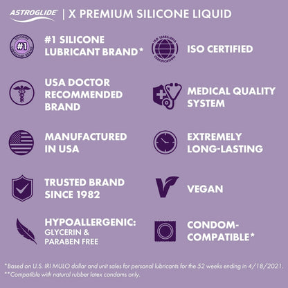 ASTROGLIDE SILICONE 2.5 OZ