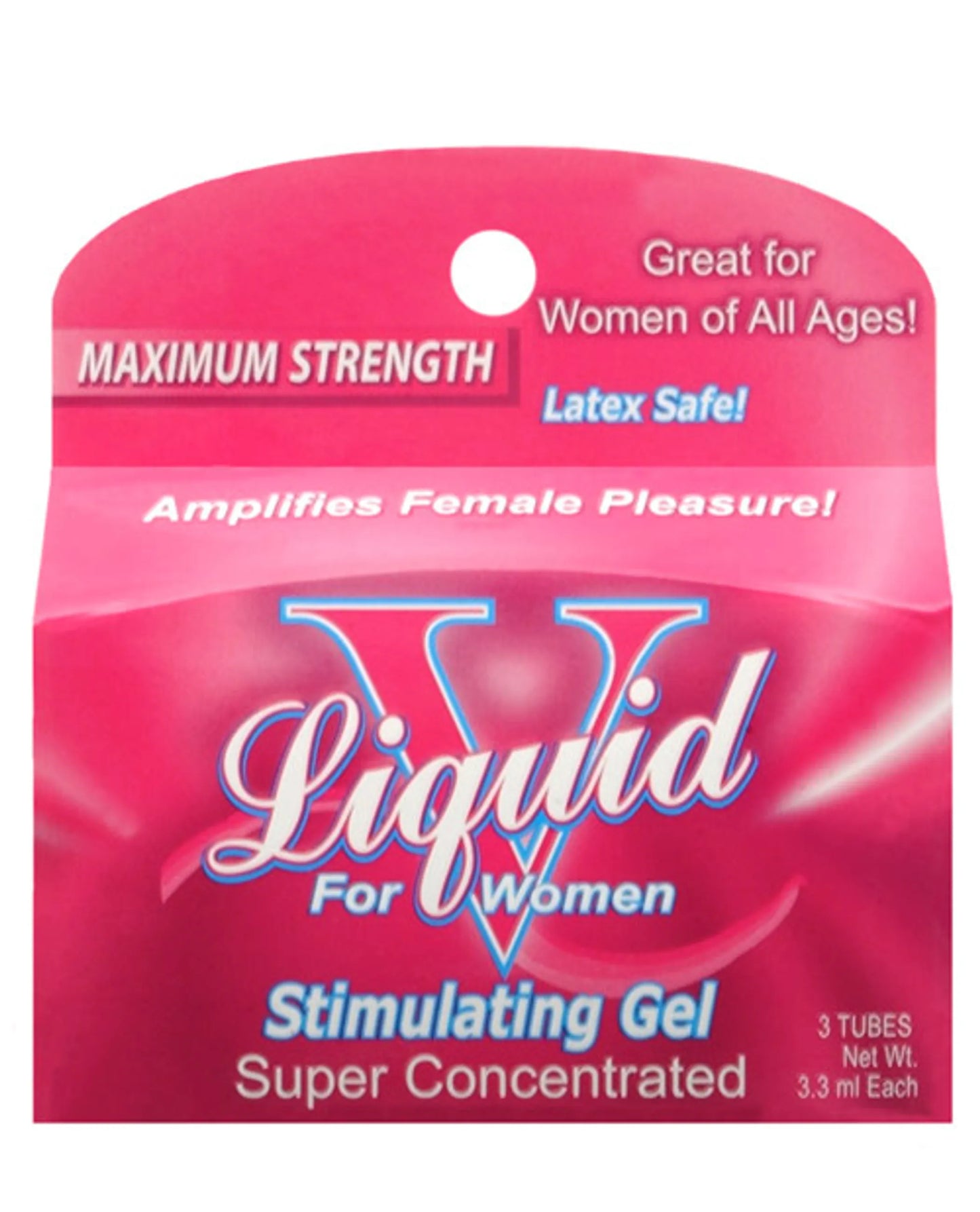BODY ACTION LIQUID V FOR WOMEN BOX (3 PACKETS)(AROUSAL GEL)