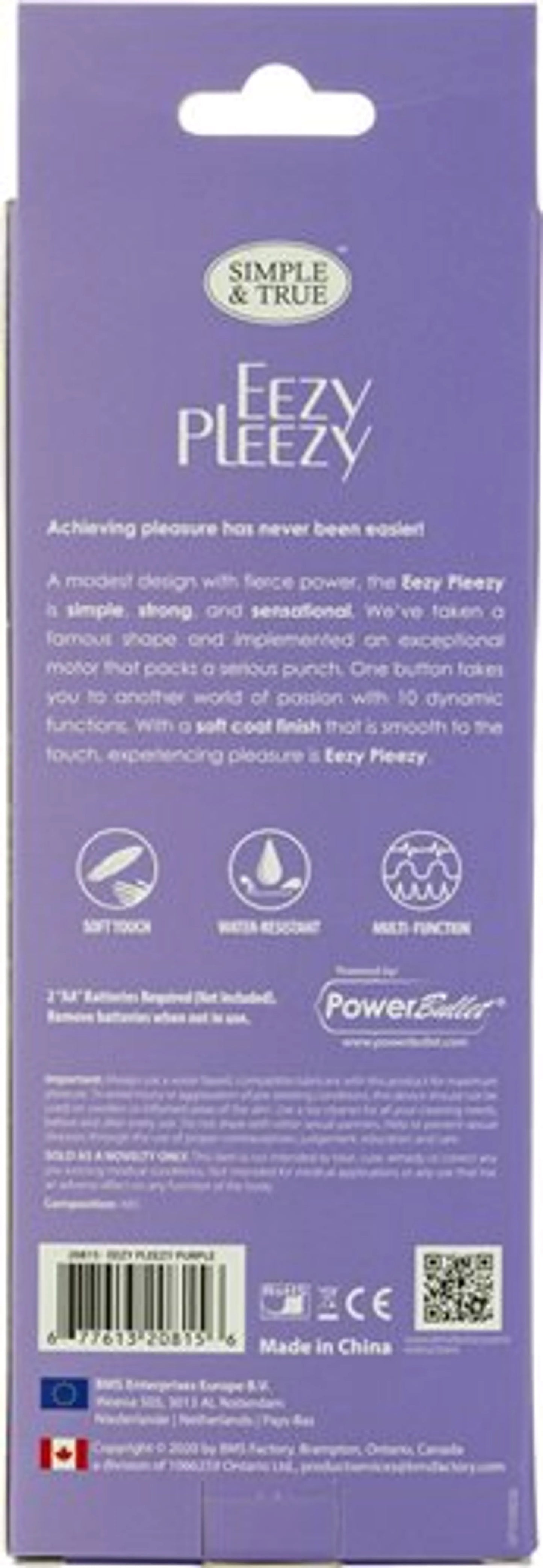 POWERBULLET EEZY PLEEZY 7IN VIBE PURPLE