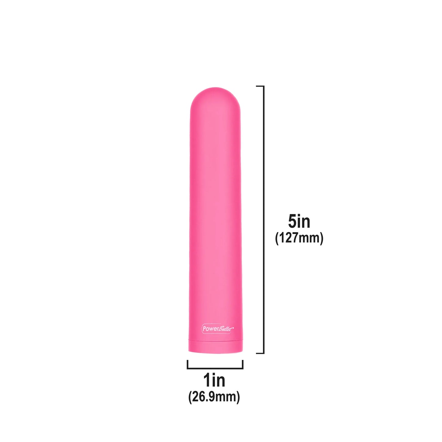 POWERBULLET EEZY PLEEZY 5 IN VIBE RECHARGEABLE PINK