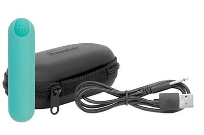 POWER BULLET ESSENTIAL 3.5IN RECHARGEABLE TEAL