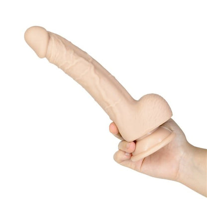 ADDICTION 100% TRISTEN 9IN SILICONE COLLECTION BEIGE