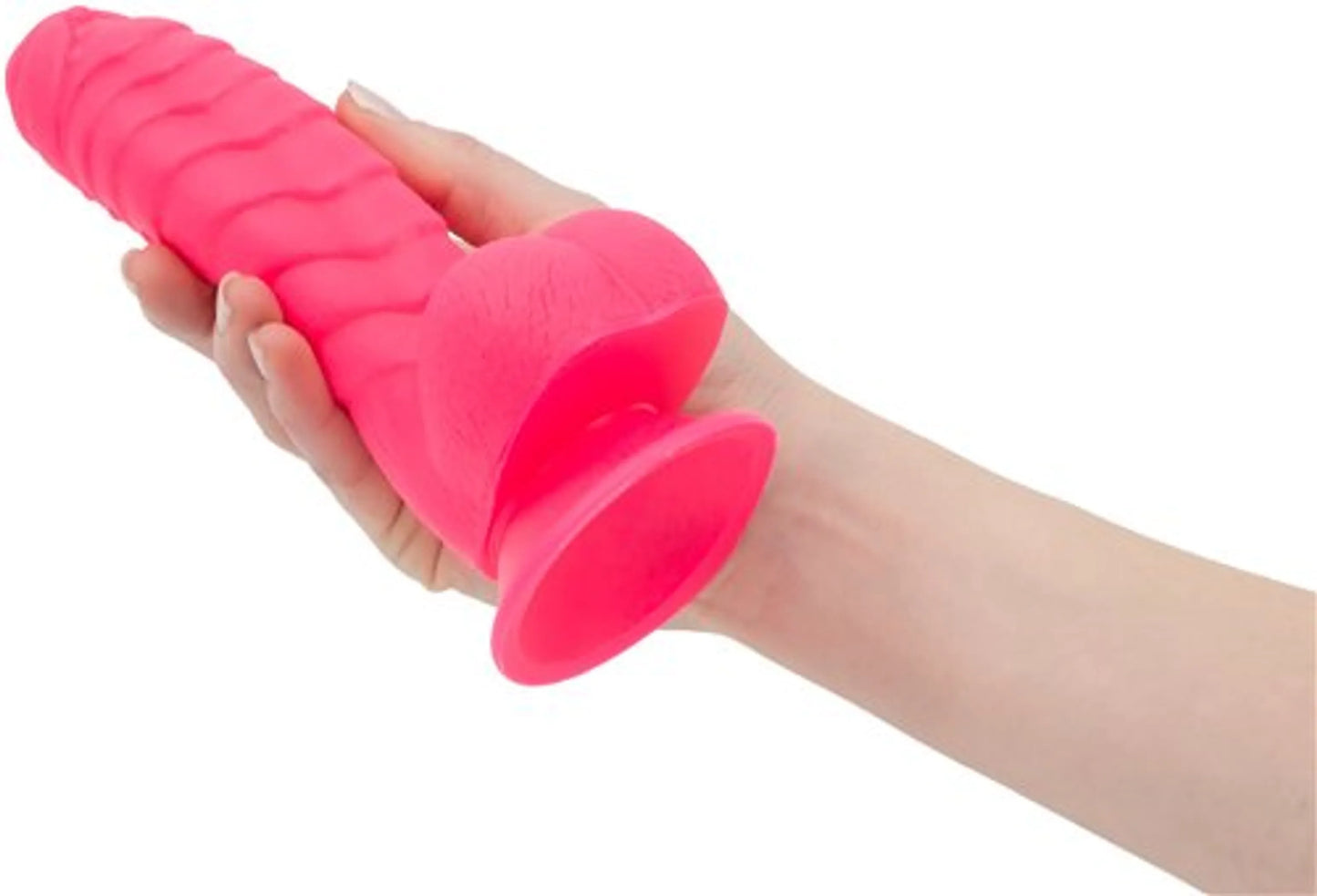ADDICTION 100% SILICONE TOM 7 HOT PINK "