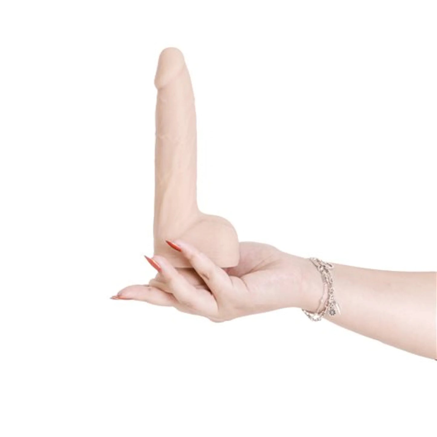 NAKED ADDICTION 8.5IN MAXIMUM THRUSTING & VIBRATING DONG