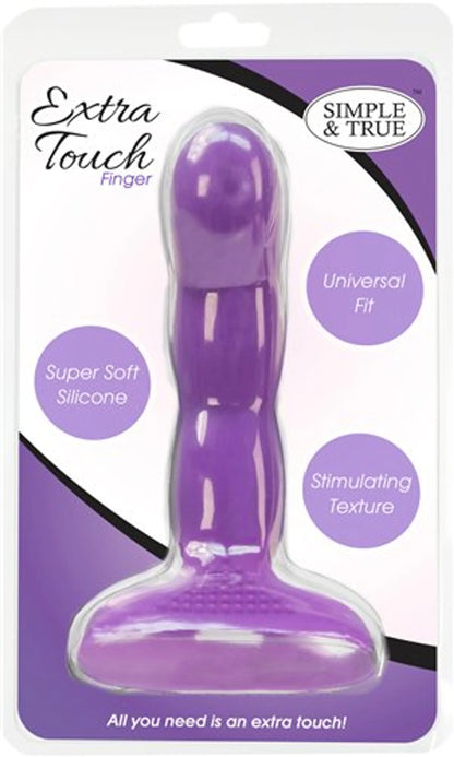 EXTRA TOUCH FINGER DONG PURPLE