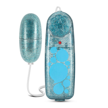 B YOURS GLITTER POWER BULLET BLUE