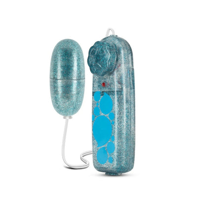 B YOURS GLITTER POWER BULLET BLUE