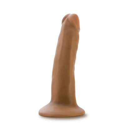 DR SKIN 5.5 COCK W/ SUCTION CUP MOCHA "